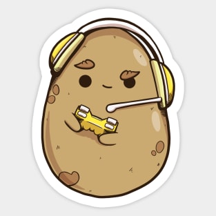 potato gaming Sticker